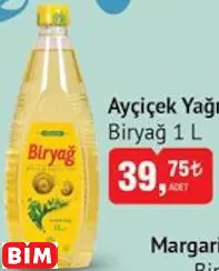 BİRYAĞ AYÇİÇEK YAĞI BİRYAĞ AYÇİÇEK YAĞI
